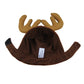 Christmas Reindeer Hat for Pets, Cute Elk Deer Headband Cap for Cats & Small Dogs