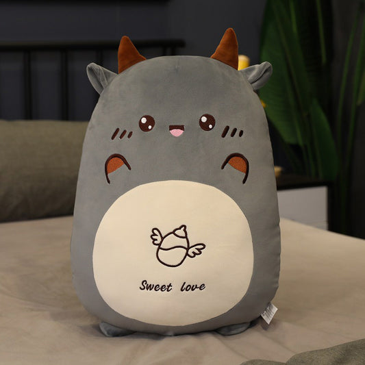 Cute Potato Chubby Bunny Pillow, Soft Sleeping Plush Doll for Girls