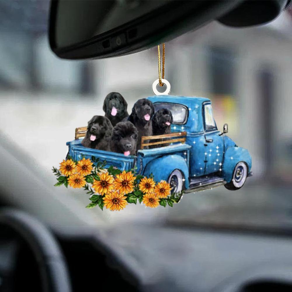 Sleeping Angel Dog Car Pendant, Cute Acrylic Hanging Ornament for Cars, Doors & Home Decoration