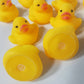 Children’s Educational Swimming Duck – Vinyl Pinch Water Toy for Bath & Play