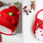Christmas Pet Hat & Saliva Towel Bib, Cute Winter Cartoon Accessories for Dogs & Cats