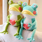 All Smiles: Cute Big Mouth Love Frog Plush Toy (Simple & Soft).