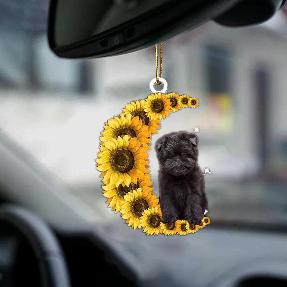 Sleeping Angel Dog Car Pendant, Acrylic Hanging Ornament for Cars, Doors & Home Decor
