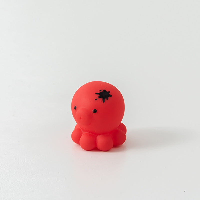 Vinyl Rubber Yellow Duck & Animal Water Toy – Soft Floating Bath Toy Collection