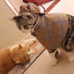 Detective Costume Set for Pets, Funny Cloak & Hat Outfit for Cats and Dogs