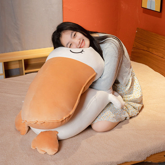 Fashion Animals Papa Duck Plush Toy – Soft Lying Duck Plush in Multiple Sizes