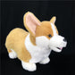 Lifelike Low Rider: Simulation Corgi Dog Plush Doll ($\mathbf{36\text{cm}}$ Length).