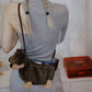 Canine Carryall: Plush Sausage Dog Doll Crossbody Shoulder Bag ($\mathbf{28\text{cm}}$ Soft).