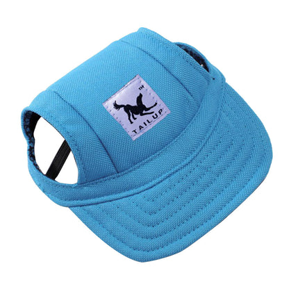 Oxford Outdoor Pet Sun Hat, Fashionable Baseball-Style Cap for Dogs & Cats