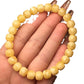 Natural Beeswax Old Yellow Chicken Grease Wax Bracelet – Rich & Full Single Circle Ornament