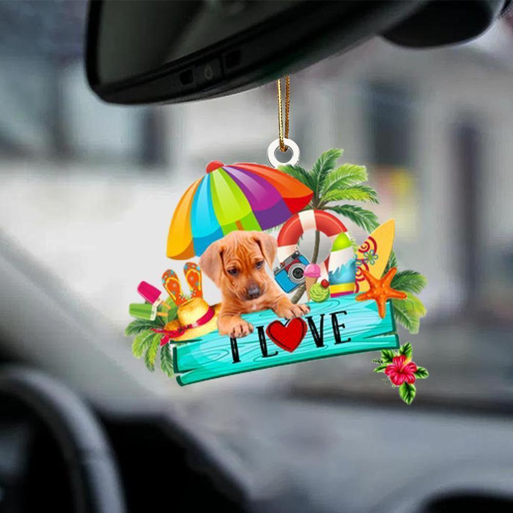 Sleeping Angel Dog Car Pendant, Acrylic Hanging Ornament for Cars, Doors & Home Decoration
