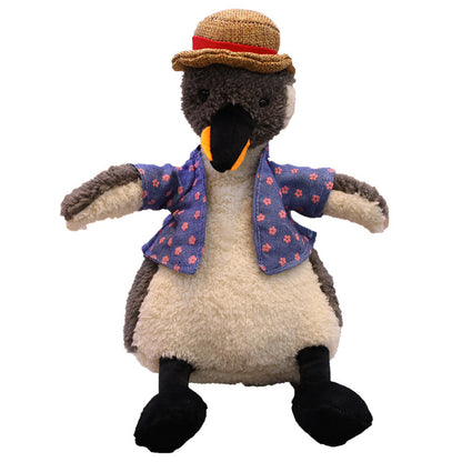 Stretchy Cuddles: Long Neck Duck Plush Toy Doll ($\mathbf{30\text{cm}}$ Short Plush).