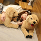 Lifelike Cuddles: Simulation Dog Plush Toy (Short Plush, PP Cotton Filled).