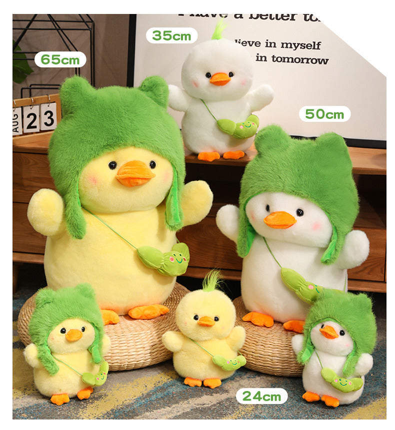 Transformation Duck Plush Toy – Country Duck Soft Doll in Multiple Sizes