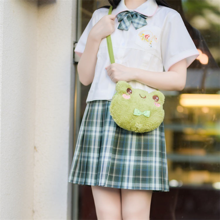 Carry Cute: $\mathbf{20\text{cm}}$ Frog Plush Toy Doll Backpack for Girls (Youth).