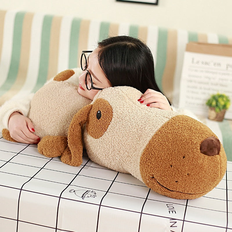 Restful Retreat: Dog Plush Doll Pillow (Soft $\mathbf{100\%}$ PP Cotton Filled).
