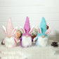 Easter Cartoon Bunny Faceless Doll, Holiday Desktop Decoration
