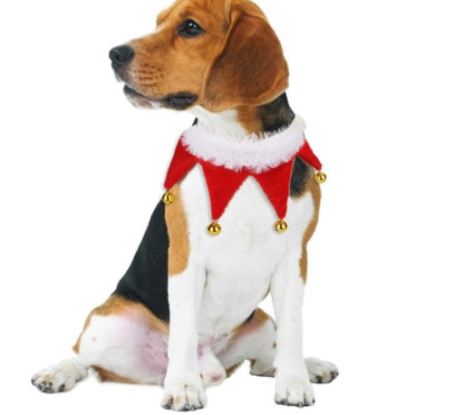 Cute Dog Cat Costume Christmas Cloak, Halloween Disguise Pet Transformation Outfit