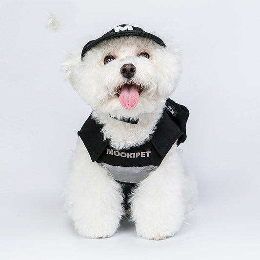 Pet Dog Baseball Hat, Casual Embroidered Headwear for All Seasons