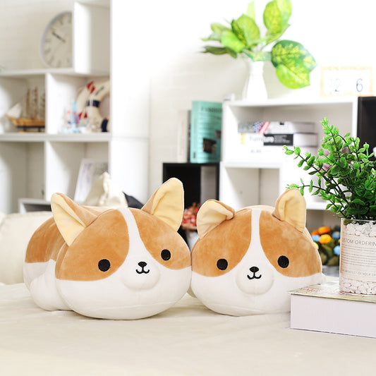 Best Butt Cuddles: Corgi Dog Plush Doll (Ultra Soft Four-Sided Stretch Velvet).