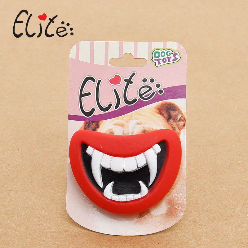 Funny Festival Fun: Non-Toxic Enamel Dog Sounding Toy (Pacifier/Beak Design, Soft & Bite-Resistant).