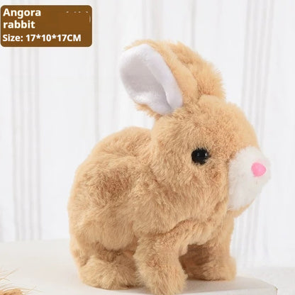 Realistic Bunny Toy, Lifelike Modern Art Rabbit Decoration