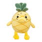 Plush Pineapple Duck Doll – Cute Short Plush Stuffed Toy