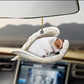 Sleeping Dog Angel Car Pendant, Cute Acrylic Hanging Ornament for Cars, Doors & Home Decor