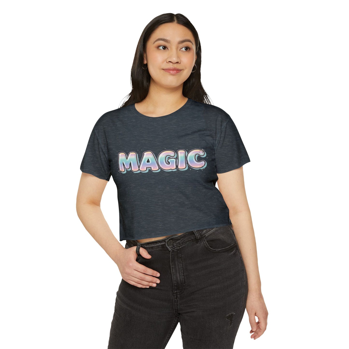 Festival Magic Crop Top - Women's Trendy Party Tank