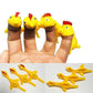 Novelty Catapulted Ejection Chicken Toy – Light Rubber Flying Prank Toy
