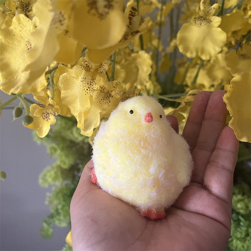 Cute Little Chicken Silicone Vent Squeezing Toy – Soft TPR Stress Relief Squishy