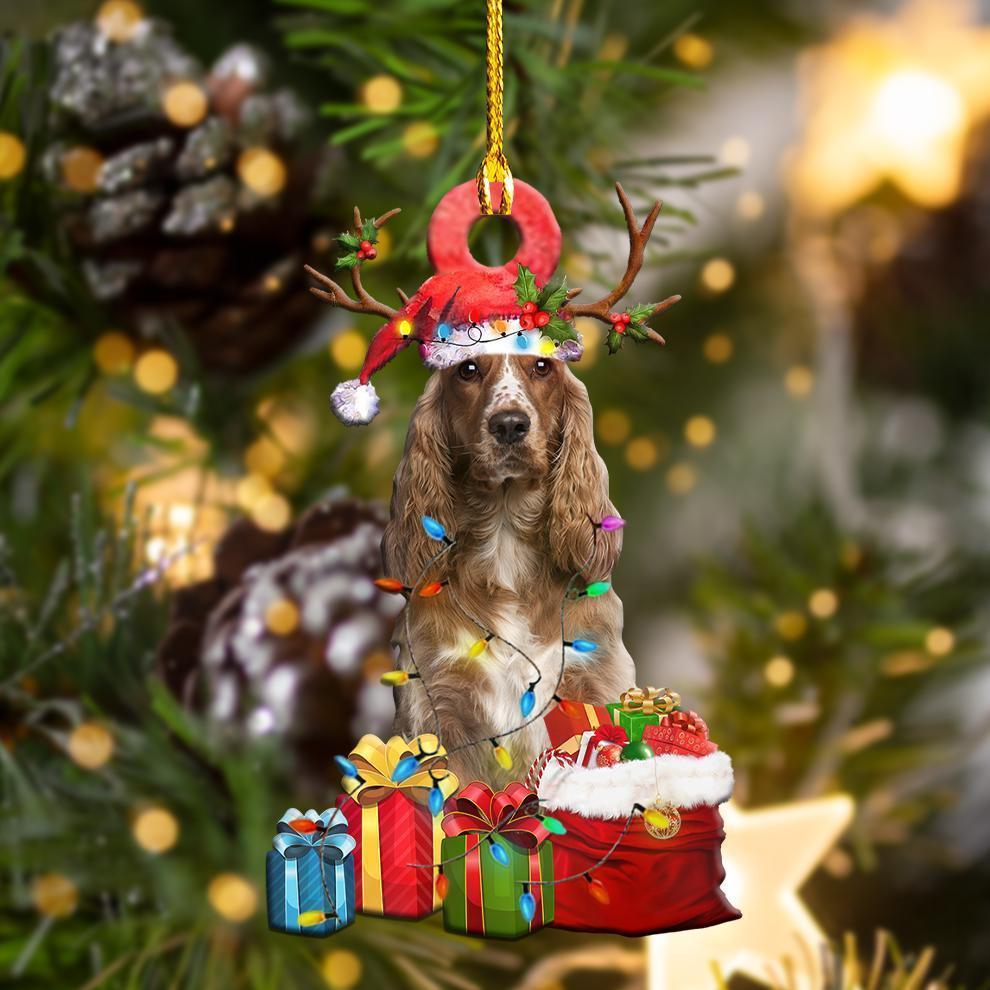 Sleeping Angel Dog Car Pendant, Cute Acrylic Hanging Ornament for Cars, Doors & Home Decoration