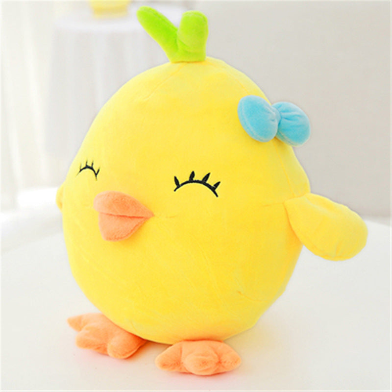 Tiny & Tender: Small Grass Chicken Plush Doll (Crystal Super Soft, PP Cotton).