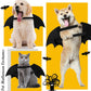 Halloween Luminous Skeleton Bat Wings Costume for Dogs & Cats, Adjustable Cosplay Outfit (S–L)