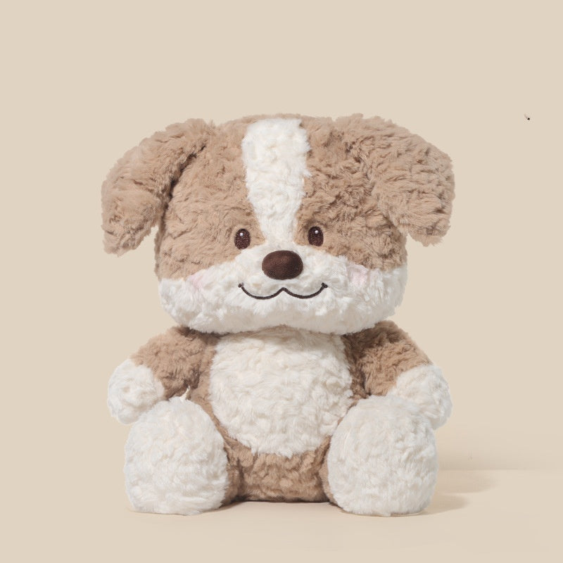 Meteorite Border Collie Plush Puppy Doll, 35cm Super Soft Sitting Plush Toy