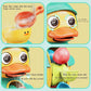 Cute Duck Rotating Water Wheel Baby Bath Toy – ABS Infant Water Play Toy