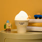 Sweet Glow: Ice Cream Duck Cartoon Ornament Night Lamp (USB Rechargeable).