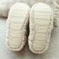 Home Cartoon Dog Soft Plush Slippers, Warm, Shock-Absorbing Indoor Winter Shoes