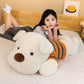Giant Cuddles: Sweater Sitting/Lying Dog Plush Doll ($\mathbf{70}$–$\mathbf{120\text{cm}}$ Short Plush).