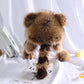 Winter Plush Raccoon Ear Protection Hat, Cute Imitation Fur Cat Ear Hat for Adults & Kids