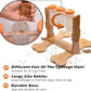 Mind & Meal: Wooden Puzzle Toy Interactive Dog Snack Dispenser Feeder ($\mathbf{31\text{cm}}$).