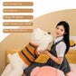 Giant Cuddles: Sweater Sitting/Lying Dog Plush Doll ($\mathbf{70}$–$\mathbf{120\text{cm}}$ Short Plush).