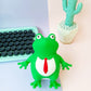 Stress Away: Pinch and Pull Frog Prince TPR Decompression Toy (Two Sizes).
