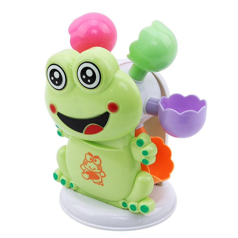 Splish Splash Fun: Interesting Educational Frog Bath Toys (2-Piece Set).