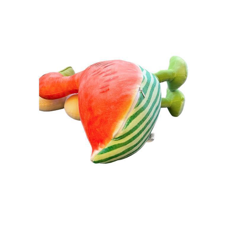Watermelon Fruit Duck Stuffed Toy – Cute Plush Doll Throw Pillow (30 cm)