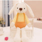 Cute Bunny Rabbit Plush Toy, Crystal Super Soft Plush Doll with PP Cotton Filling