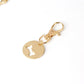 2pcs Set Dog Bone Matching Charm Necklace & Keychain Jewelry