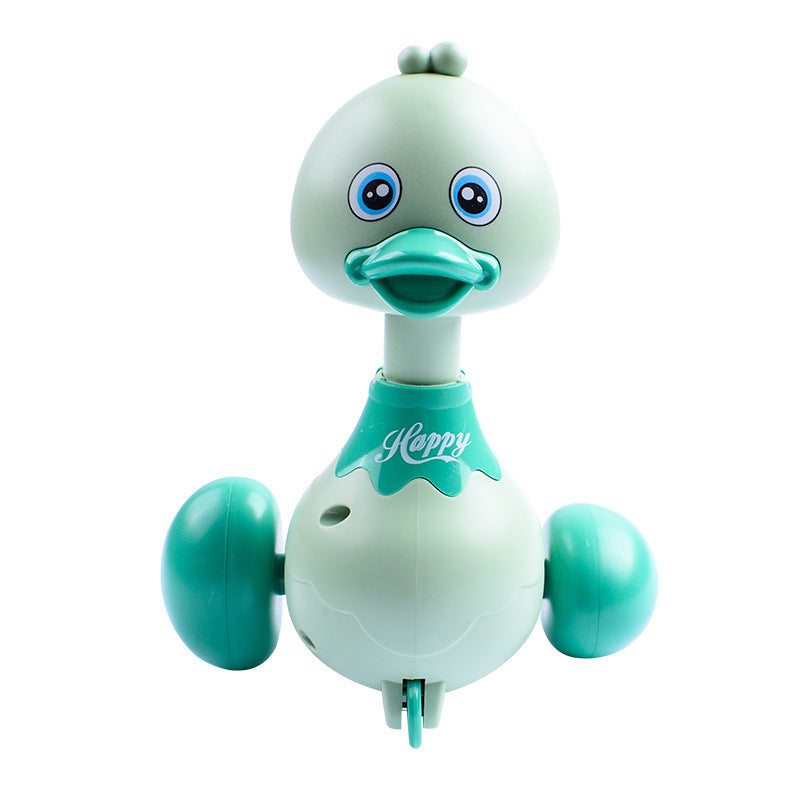 Press & Shake Duck Motorcycle Toy – Return-Force Action Duck Rider for Kids