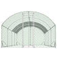 26' x 9' x 6' Large Metal Chicken Coop, Walk-In Poultry Cage With Waterproof Cover, Predator-Safe Design & Easy Assembly (258 sq ft)