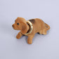 Shaking Head Dog Ornaments for Car, Cute Resin Plush Dashboard Decor